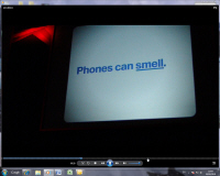 'Phones that smell' video screengrab