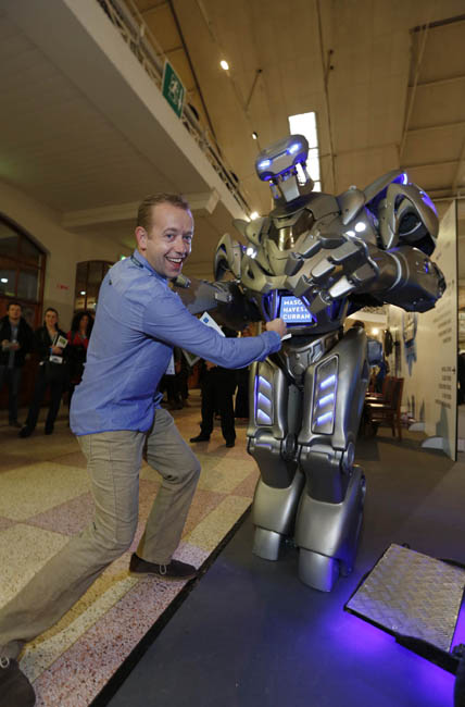 Titan the Robot at the Dublin Web Summit