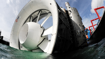 OpenHydro tidal turbine