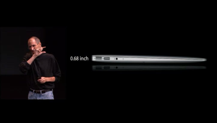 Jobs launches MacBook Air
