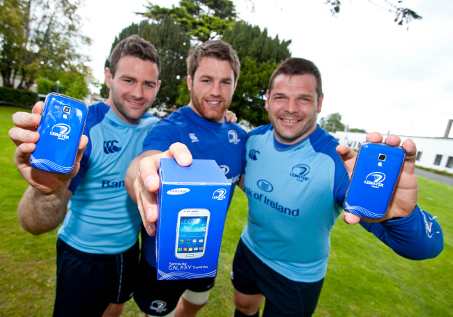 Samsung Galaxy Trend Plus in Leinster Rugby blue