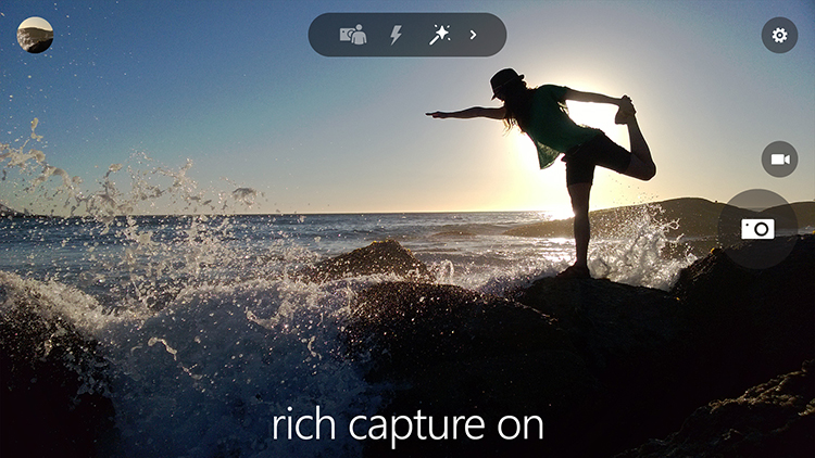 Rich Capture in Lumia Camera app