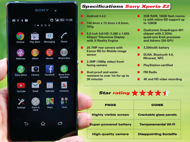 Sony Xperia Z2 review verdict