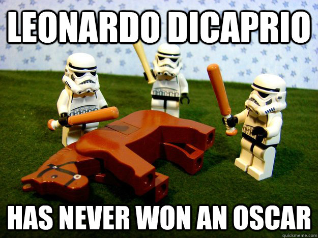 Leonardo DiCaprio Oscar meme