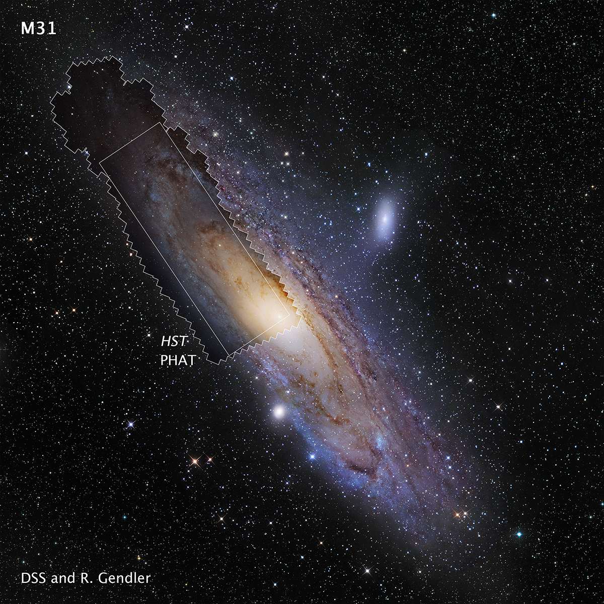 Hubble shot of Andromeda (1)
