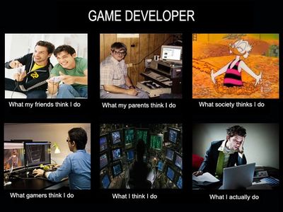 Game developer meme