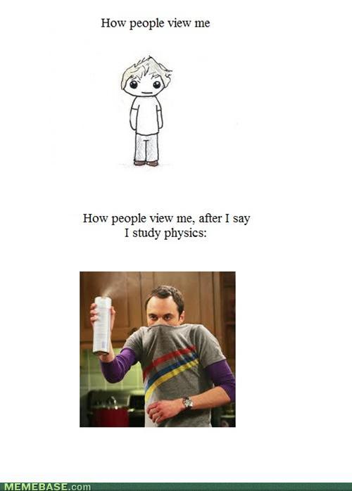 Physicist meme