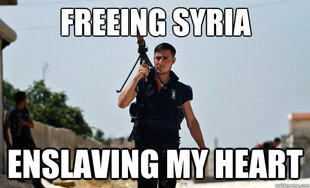 Ridiculously Photogenic Syrian Rebel
