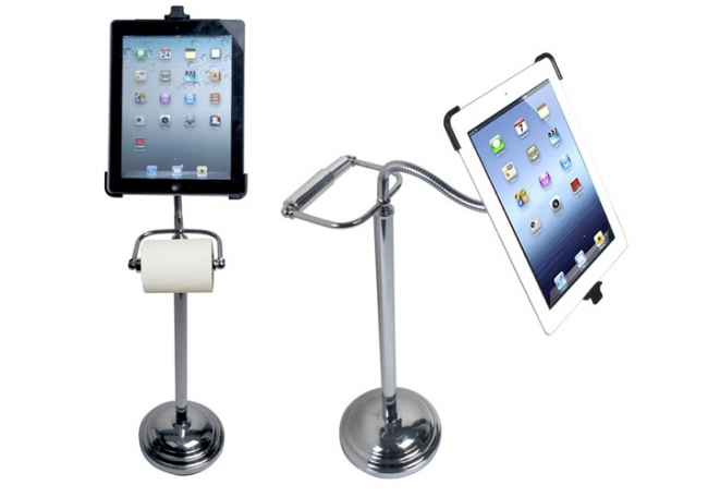 iPad toilet stand by CTA Digital