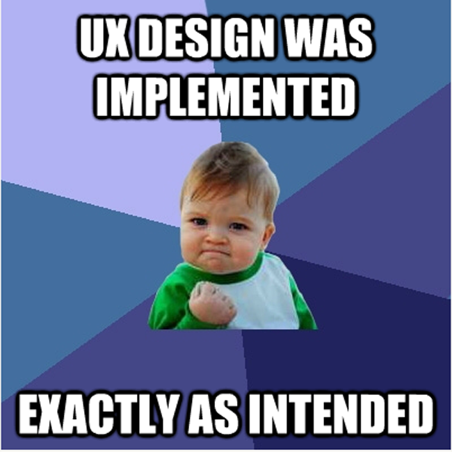 UX designer memes
