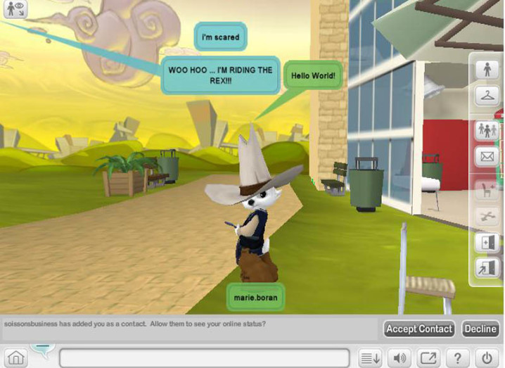 3d virtual world games online