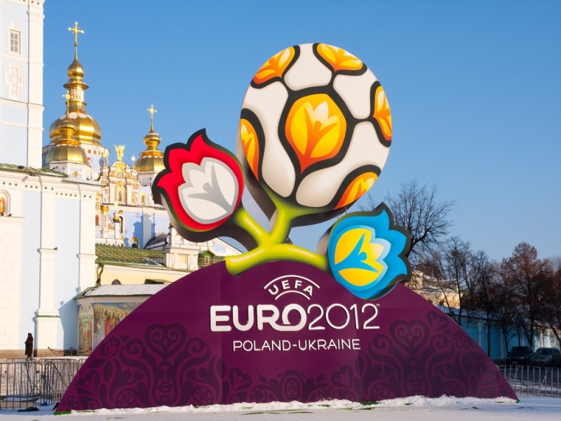 Logo uefa euro 2012 poland-ukraine скачать