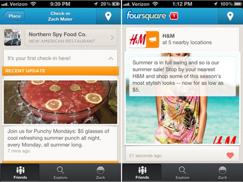 Foursquare добавить организацию. Соцсети Foursquare. Spy food. Here recently