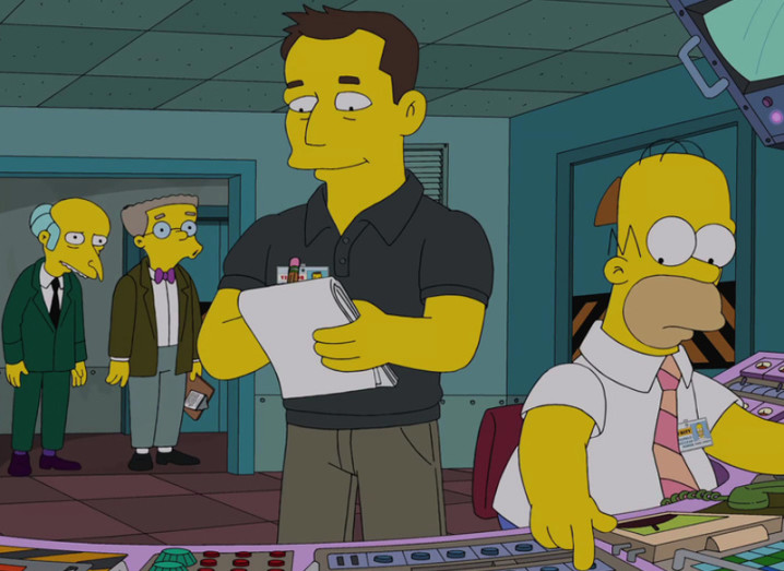 Elon Musk follows The Simpsons appearance by debunking show's tech ...