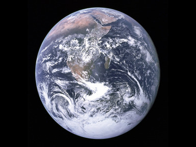 The Earth as seen by the Apollo 17