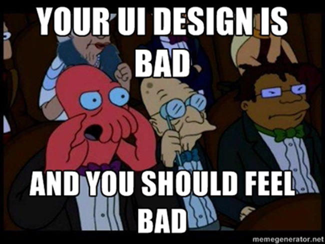 UX designer memes