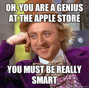 Apple genius memes