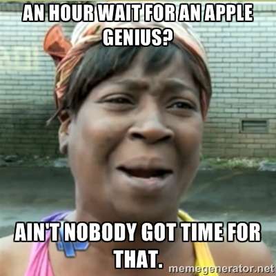 Apple genius meme