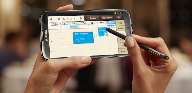 Samsung Galaxy Note II - Air View