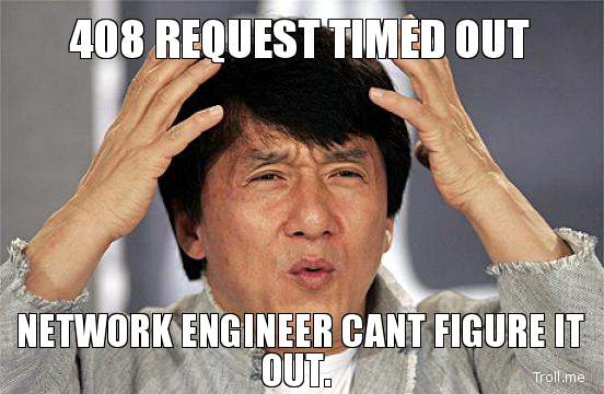 Network engineer meme