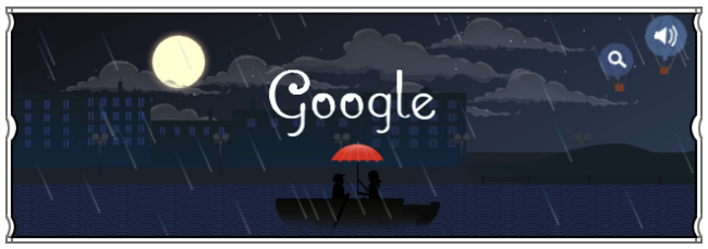 Claude Debussy Google doodle