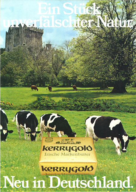 Retro German poster for Kerrygold