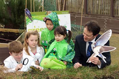 Launch of Greenwave 2012 science project at Dublin Zoo