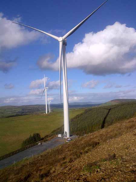 Holyford wind farm in Co Tipperary