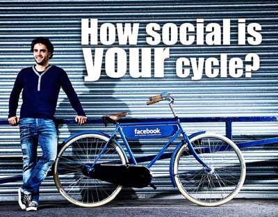 Billy in the How Social is Your Bike? campaign that is running around Dublin City