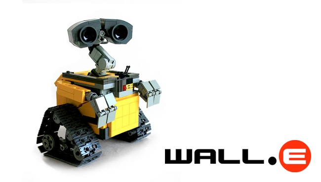 Lego Wall-E by Angus MacLane