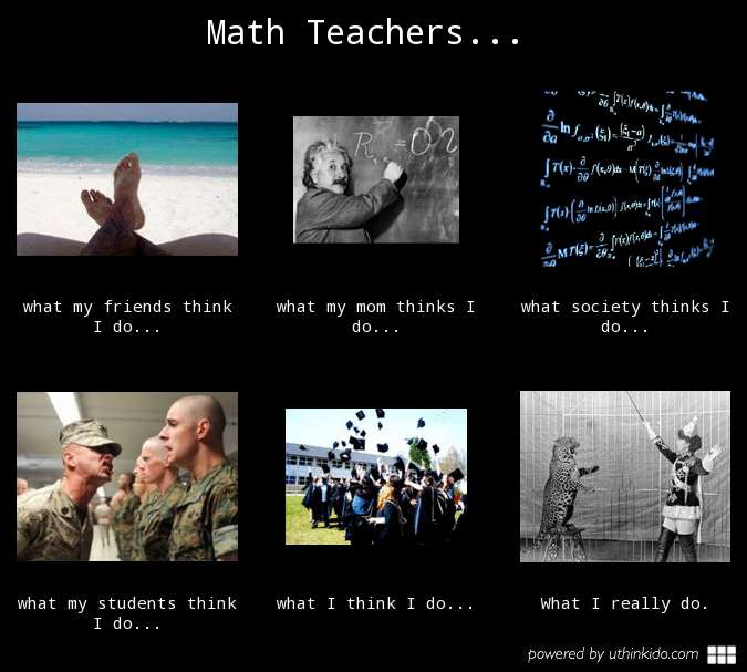 Math teacher meme