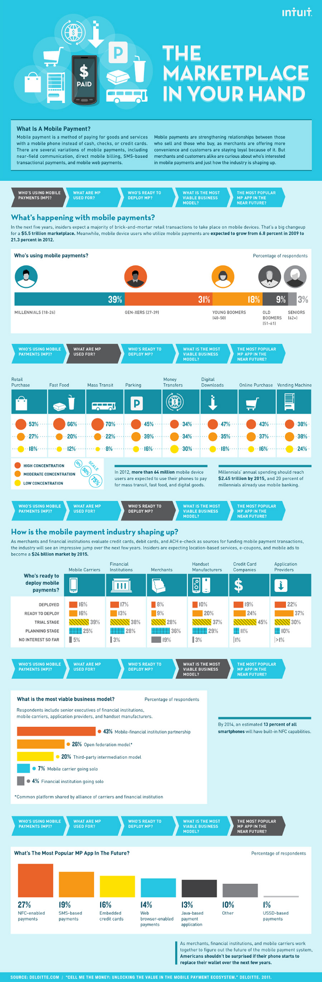 Mobile Payments Infographic