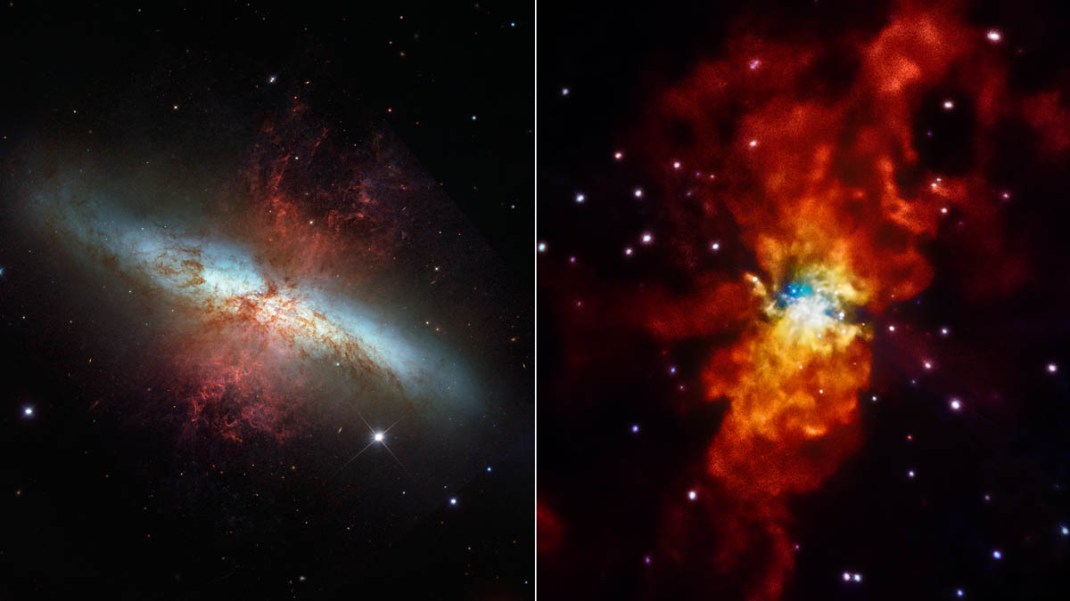 Messier 82 (Source: NASA/STScl/SAO)