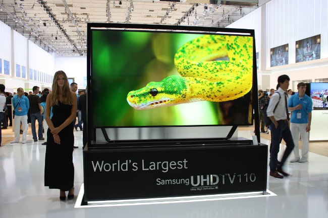 110-inch UHDTV from Samsung