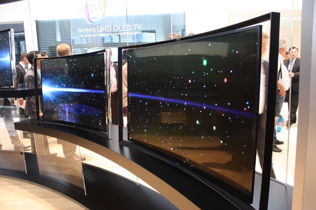 Samsung's Curved OLED TVs