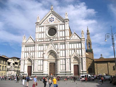 Basilica di Santa Croce in Firenze Italy