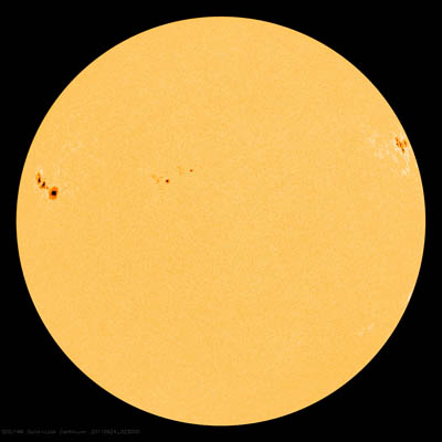 Sunspot 1302 September 2011
