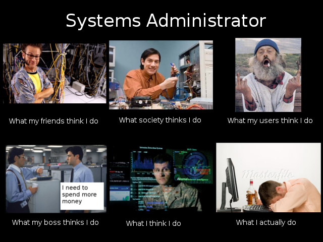 system administrator meme
