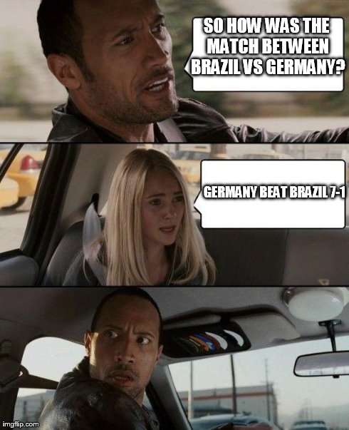 Brazil vs Germany meme