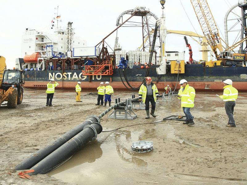 Cable laying