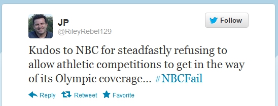 NBCOlympics tweet