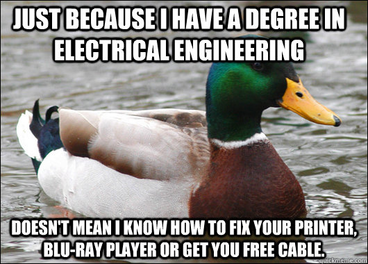Electrical engineering meme