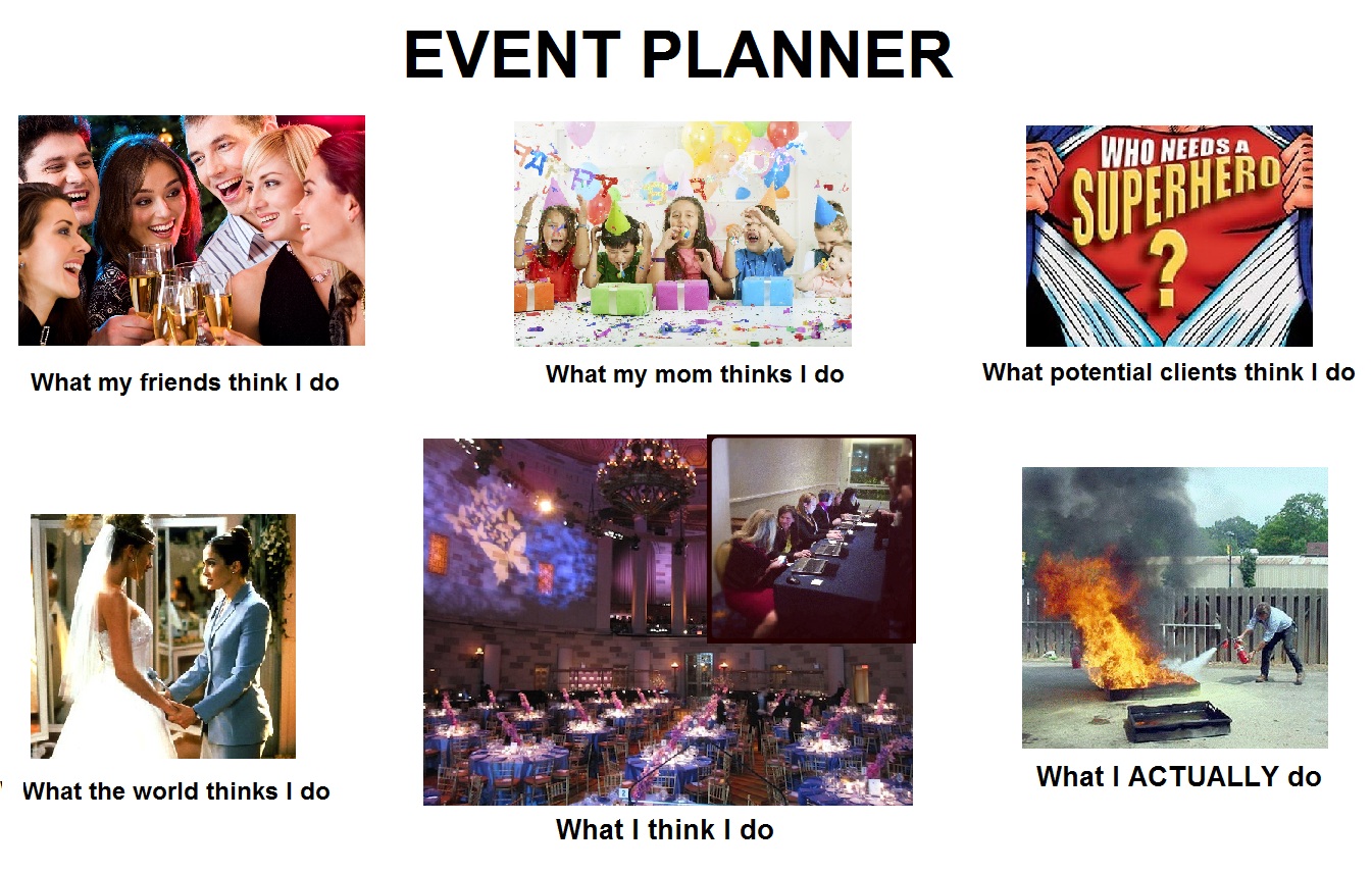 event planner meme