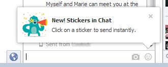 Facebook stickers