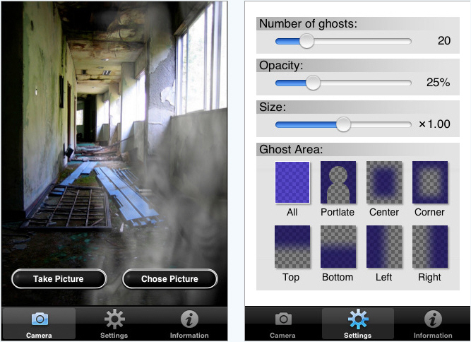 Ghost Cam app