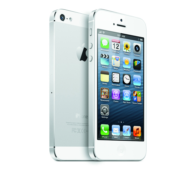 white iPhone 5
