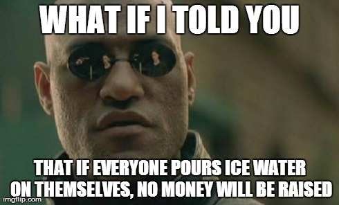 Ice bucket challenge meme