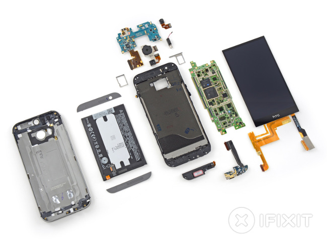 iFixit HTC One M8 teardown