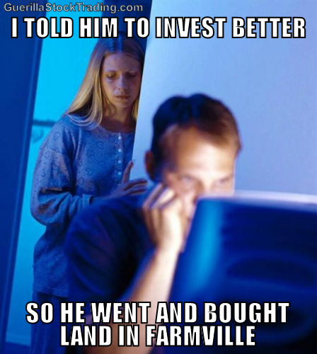 Tech investor meme