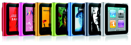 iPod Nano lineup